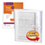 Smead Poly String & Button Booklet Envelope, 11 5/8 x 9 3/4 x 1 1/4, Clear, 5/Pack Thumbnail 2
