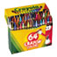 Crayola® Crayons, Non-Peggable, 64/BX Thumbnail 2