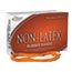 Alliance Rubber Company Non-Latex Rubber Bands, Sz. 117B, Orange, 7 x 1/8, 250 Bands/1lb Box Thumbnail 3