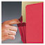 Smead 3 1/2" Exp Colored File Pocket, Straight Tab, Legal, Red Thumbnail 4