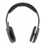 Logitech® H800 Binaural Over-the-Head Wireless Bluetooth Headset, 4 ft Range, Black Thumbnail 4