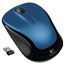 Logitech® M325 Wireless Mouse, Right/Left, Blue Thumbnail 1