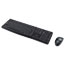 Logitech® MK120 Wired Desktop Set, Keyboard/Mouse, USB, Black Thumbnail 3