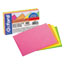 Oxford™ Ruled Index Cards, 3 x 5, Glow Green/Yellow, Orange/Pink, 100/Pack Thumbnail 2