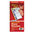 Adams Write 'n Stick Phone Message Pad, 2 3/4 x 4 3/4, Two-Part Carbonless, 200 Forms Thumbnail 2