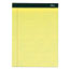 TOPS™ Double Docket Ruled Pads, 8 1/2 x 11 3/4, Canary, 100 Sheets, 6 Pads/Pack Thumbnail 1