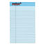 TOPS™ Prism Plus Colored Legal Pads, 5 x 8, Blue, 50 Sheets, Dozen Thumbnail 1