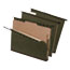 Pendaflex® SureHook Reinforced Hanging Folder, 1 Divider, Letter, Standard Green, 10/Box Thumbnail 1