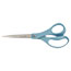 Fiskars® Scissors, 8 in. Length, Straight, 3 1/2 in. Cut, Right Hand, Blue Thumbnail 1