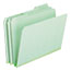 Pendaflex® Pressboard Expanding File Folders, 1/3 Cut Top Tab, Letter, Green, 25/Box Thumbnail 1