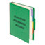 Pendaflex® Personnel Folders, 1/3 Cut Top Tab, Letter, Green Thumbnail 2