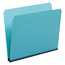 Pendaflex® Pressboard Expanding File Folders, Straight Cut, Top Tab, Letter, Blue, 25/Box Thumbnail 2