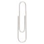 ACCO Smooth Economy Paper Clip, Steel Wire, No. 1, Silver, 100/BX, 10 BX/PK Thumbnail 2