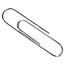 ACCO Smooth Economy Paper Clip, Steel Wire, No. 3, Silver, 100/Box, 10 Boxes/Pack Thumbnail 2