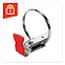 Cardinal Premier Easy Open Locking Round Ring Binder, 3" Cap, 11 x 8 1/2, Red Thumbnail 3