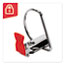 Cardinal® Easy-Open ClearVue Extra-Wide Locking Slant-D Binder, 5" Cap, 11 x 8 1/2, Black Thumbnail 6