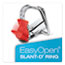 Cardinal® FreeStand Easy Open Locking Slant-D Ring Binder, 2" Cap, 11 x 8 1/2, White Thumbnail 5