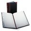 Boorum & Pease Record/Account Book, Record Rule, Black/Red, 500 Pages, 14 1/8 x 8 5/8 Thumbnail 1