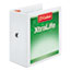 Cardinal® XtraLife ClearVue Non-Stick Locking Slant-D Binder, 5" Cap, 11 x 8 1/2, White Thumbnail 1
