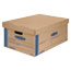 Bankers Box SmoothMove Prime Moving Boxes w/Lift Off Lid, 24l x 15w x 10h, Kraft, 8/Carton Thumbnail 2