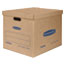 Bankers Box SmoothMove Classic Moving Boxes, 21l x 17w x 17h, Kraft, 5/Carton Thumbnail 2