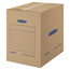 Bankers Box SmoothMove Basic Moving boxes, 18l x 18w x 24h, Kraft, 15/Carton Thumbnail 1