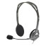 Logitech® H111 Binaural Over-the-Head, Stereo Headset, Black/Silver Thumbnail 1