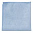 Rubbermaid® Commercial Light Commercial Microfiber Cloth, 16 x 16 inch, Blue, 24/PK Thumbnail 1