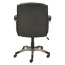 Alera Alera Veon Series Low-Back Bonded Leather Task Chair, Supports 275 lb, 17.72" to 20.67" Seat, Black Seat/Back, Graphite Base Thumbnail 4
