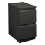 HON® Efficiencies Mobile Pedestal File w/Two File Drawers, 22-7/8d, Charcoal Thumbnail 2