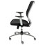 HON Boda Series High-Back Work Chair, Padded Mesh Seat, Mesh Back, Black Thumbnail 5