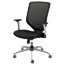 HON Boda Series High-Back Work Chair, Padded Mesh Seat, Mesh Back, Black Thumbnail 6