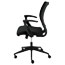 HON Basyx Mesh Mid-Back Task Chair, Center-Tilt, Tension, Lock, Fixed Arms, Black Thumbnail 7