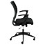 HON Basyx Mesh Mid-Back Task Chair, Center-Tilt, Tension, Lock, Fixed Arms, Black Thumbnail 9