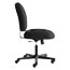 HON ValuTask Low-Back Task Chair, Center-Tilt, Tension, Lock, Black Sandwich Mesh Thumbnail 3