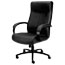 HON VL680 Series Big & Tall Leather Chair, Supports up to 450 lbs., Black Thumbnail 5