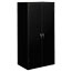 HON® Assembled Storage Cabinet, 36w x 24-1/4d x 71-3/4h, Black Thumbnail 1
