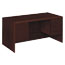 HON 10700 Series Desk, 3/4 Height Double Pedestals, 60w x 30d x 29 1/2h, Mahogany Thumbnail 1
