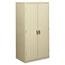 HON® Assembled Storage Cabinet, 36w x 24-1/4d x 71-3/4h, Putty Thumbnail 1