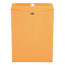 Universal Kraft Clasp Envelope, 32 lb Kraft Stock, #97, Square Flap, Clasp/Gummed Closure, 10 x 13, Brown Kraft, 100/Box Thumbnail 1