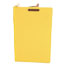 Universal Bright Colored Pressboard Classification Folders, 1 Divider, Legal Size, Yellow, 10/Box Thumbnail 2