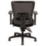 Alera Alera Envy Series Mesh Mid-Back Multifunction Chair, Supports Up to 250 lb, 17" to 21.5" Seat Height, Black Thumbnail 5