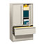 HON 700 Series Lateral File w/Storage Cabinet, 42w x 19-1/4d, Light Gray Thumbnail 1