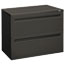 HON® 700 Series Two-Drawer Lateral File, 36w x 19-1/4d, Charcoal Thumbnail 1