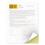 Xerox® Multipurpose Carbonless Paper; 8 1/2" x 11" 2-Part Reverse, Canary/White, 2,500/CT Thumbnail 2