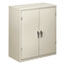 HON® Assembled Storage Cabinet, 36w x 18-1/4d x 41-3/4h, Light Gray Thumbnail 1