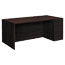 HON® 10700 Single Pedestal Desk, Full Right Pedestal, 72w x 36d x 29 1/2h, Mahogany Thumbnail 1