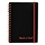 Black n' Red Twin Wire Poly Cover Notebook, Legal Ruled, 4 1/8 x 5 7/8, White, 70 Sheets Thumbnail 2