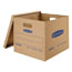 Bankers Box SmoothMove Classic Moving/Storage Boxes, 18l x 15w x 14h, Kraft, 8/Carton Thumbnail 1
