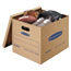 Bankers Box SmoothMove Classic Moving/Storage Boxes, 18l x 15w x 14h, Kraft, 8/Carton Thumbnail 2